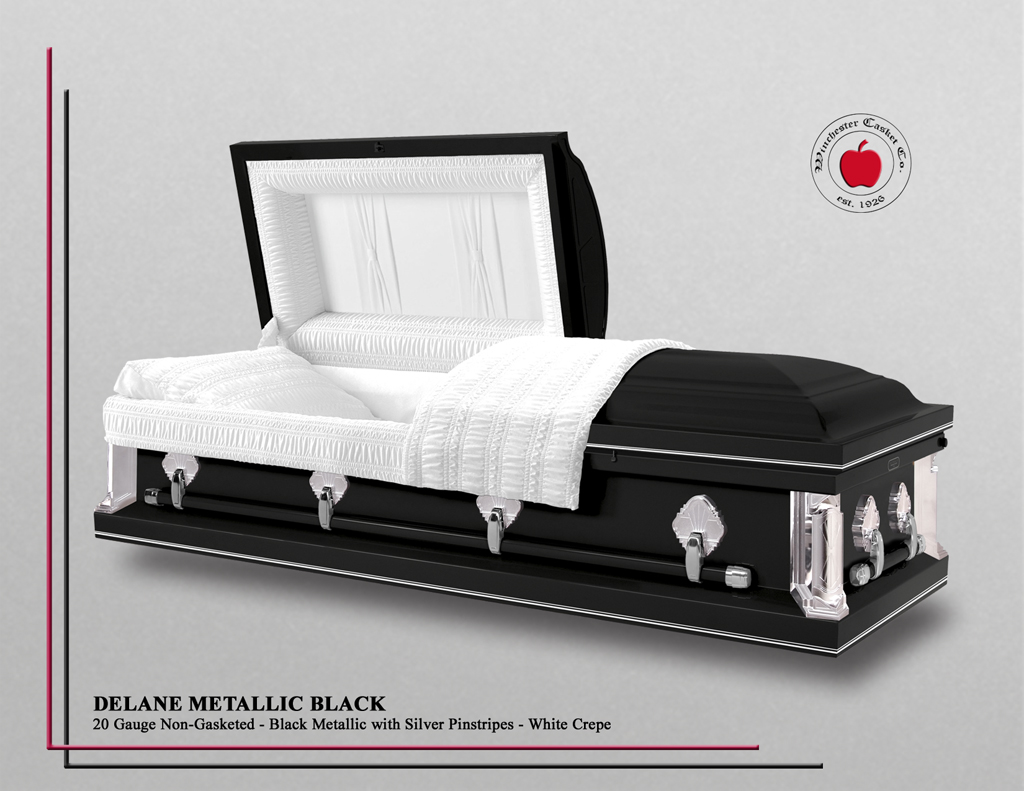 Delane Metallic Black